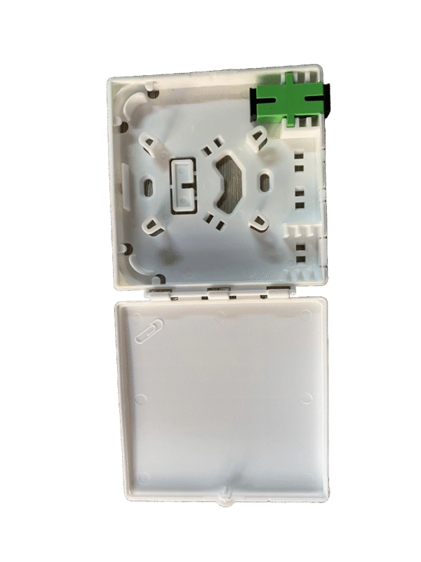 ROSETA DOS PUERTOS CON ADAPTADOR SC APC