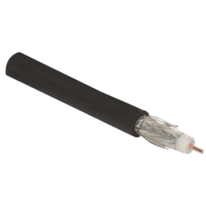 CABLE COAXIAL ESTANDAR AL 90 NEGRO