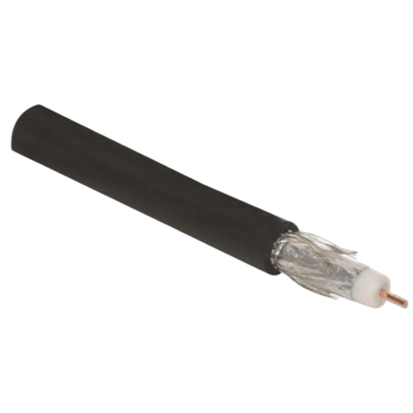 CABLE COAXIAL ESTANDAR AL 90 NEGRO